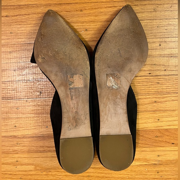 J crew black flats worn but in good shape - Picture 3 of 3